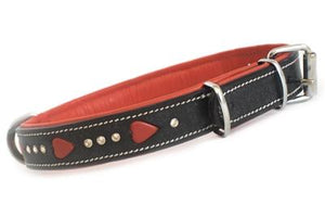 Arete - Queen of Hearts Collar - Genuine Leather