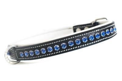 Royal Blue Stone Petite Luxury Dog Collar